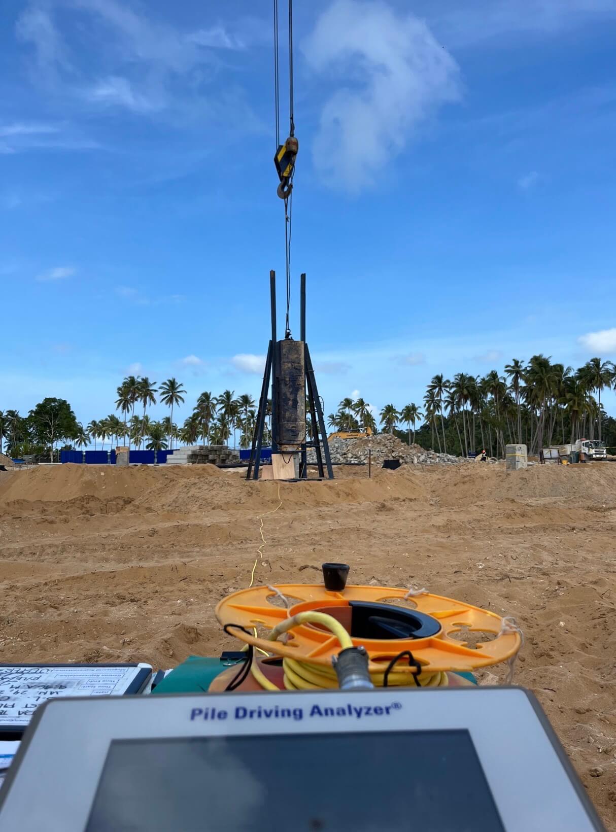 pile capacity determination through pda