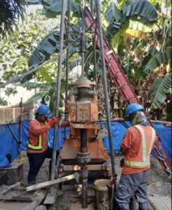 soil investigation for pile integrity