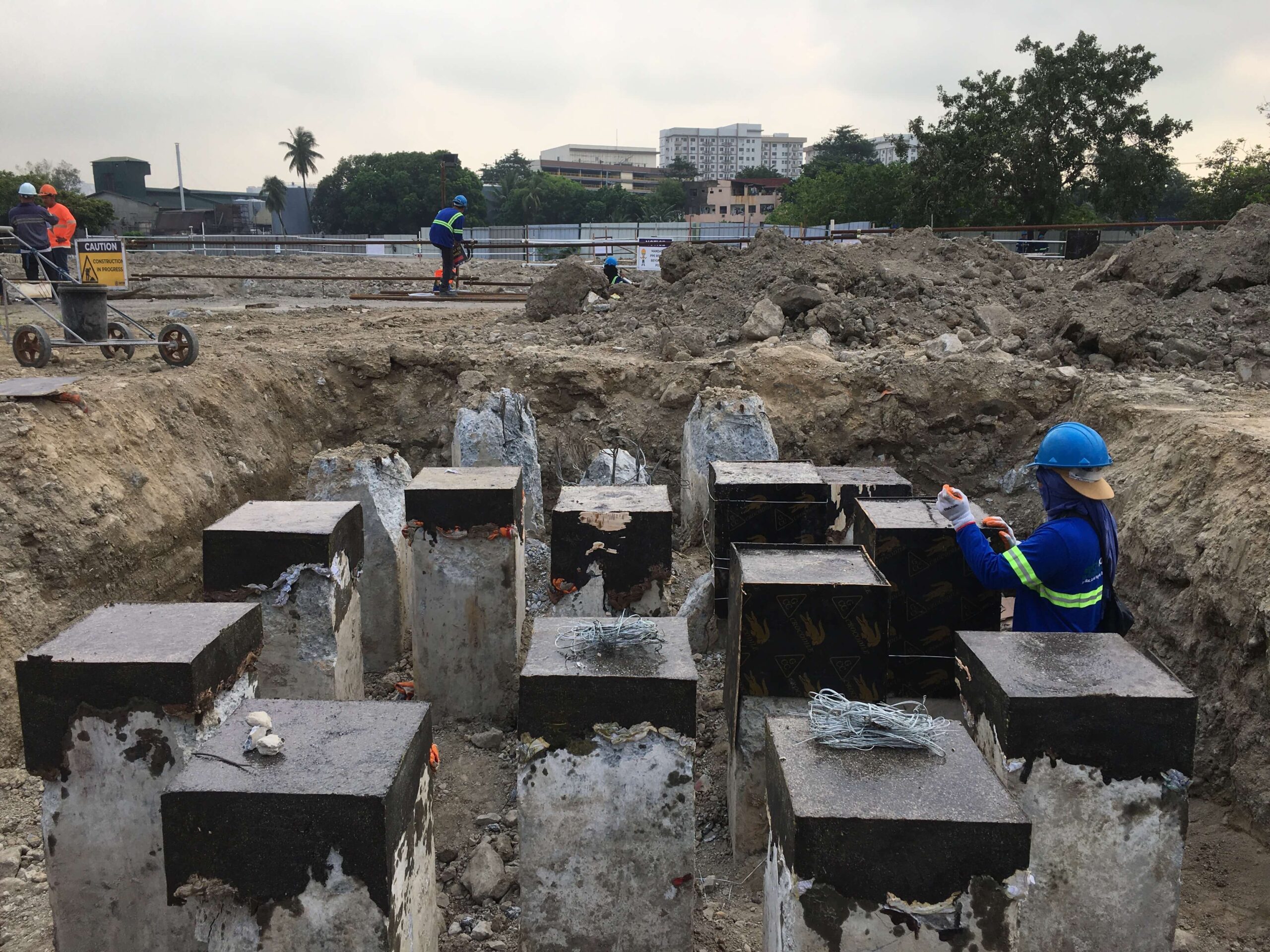 driven pile installation philippines